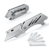 Folding Utility Knife EDC Quick Change Razor Knife Box Cutter