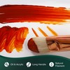 Silver Brush Limited Grand Prix Filbert Oil Paintbrush, Size 1