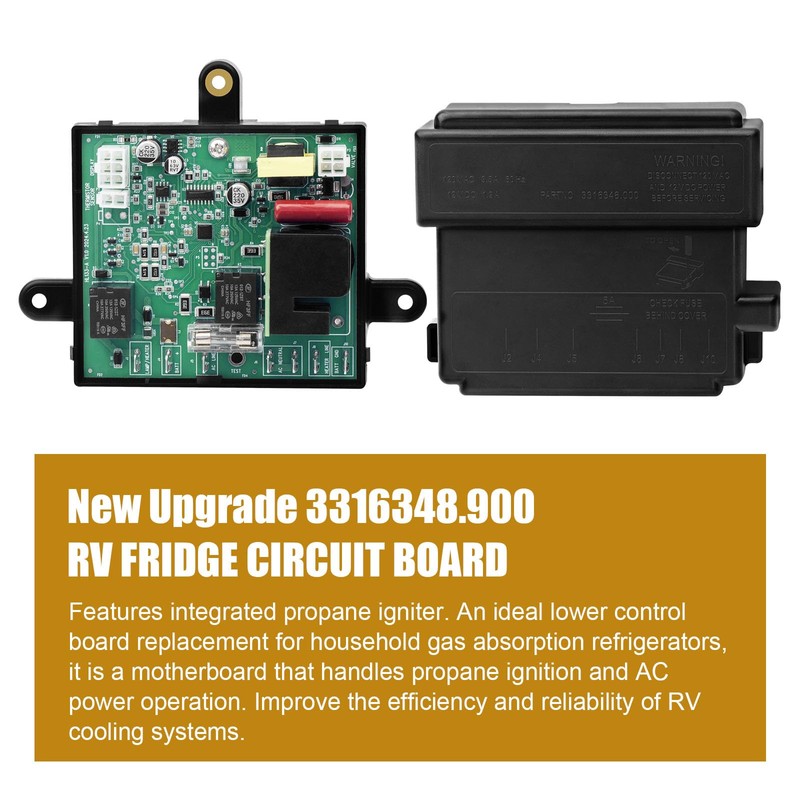 Upgraded Rv Refrigerator Parts 3316348.900 , Fridge Circuit Board Power