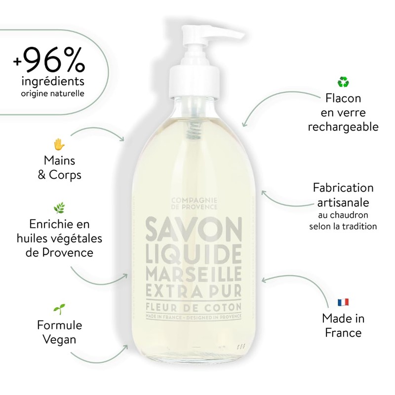 Compagnie de Provence Savon de Marseille Extra Pure Liquid Soap