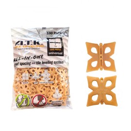 ATR Tile Leveling Alignment System 100 3mm Straight Edge Floors & Walls Spacing Plate