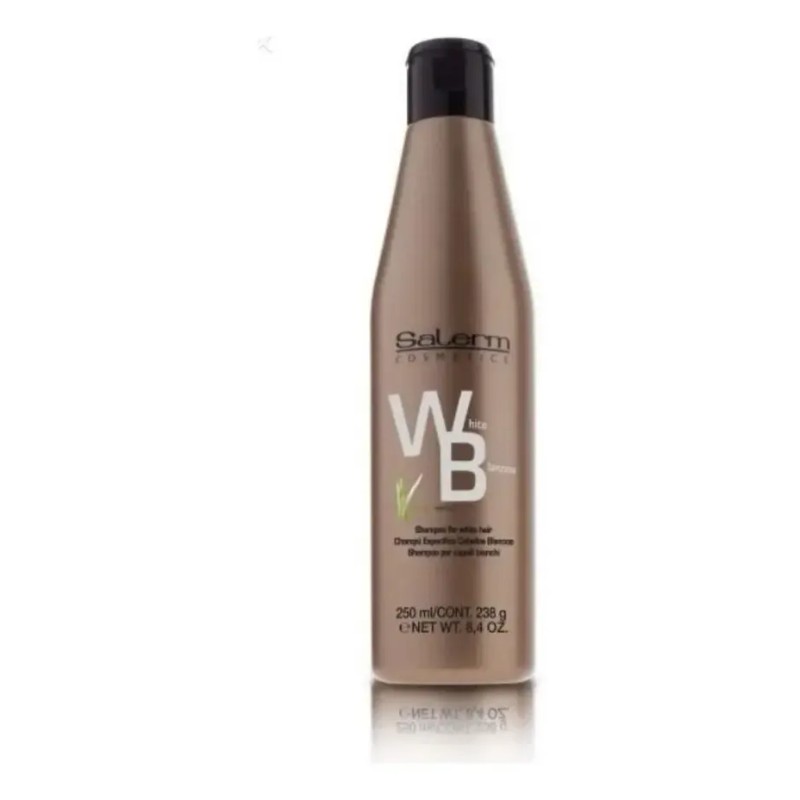 Salerm Shampoo Cabellos Blancos 500ml Con Extracto De Bambú