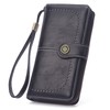 Cartera de Cuero Grande para Mujer Correa para la Muñeca