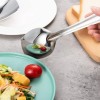 IMEEA Flat Bottom Serving Spoon 18/8 Stainless Steel Slotted Spoon