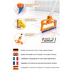 Fuginator Scrub Brush for Tile and Grout: Stiff Nylon Bristle
