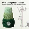 Etcokei Wool Roller, Electric Yarn Winder for Crocheting, Wool Unwinder