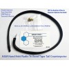 Radio-Tecs HAM Antenna Tactical Counterpoise Tiger Tail Tri-Band Both SMA