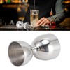 Cocktail Jigger 30/60ml Stainless Steel Durable High Accuracy Wide Opening