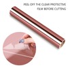 TECKWRAP 0.3m x 1.5m Rose Gold Chrome Vinyl Wrap