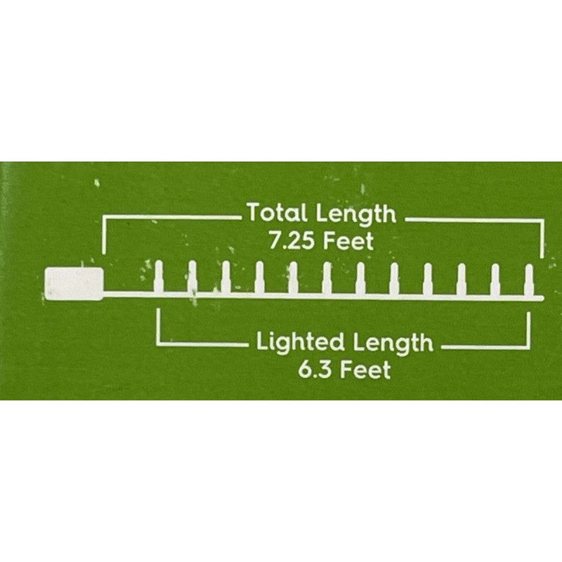 Holiday Time Christmas 20 Blue Micro LED Lights Battery Powered