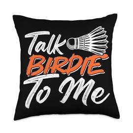 Talk Birdie To Me Throw Pillow