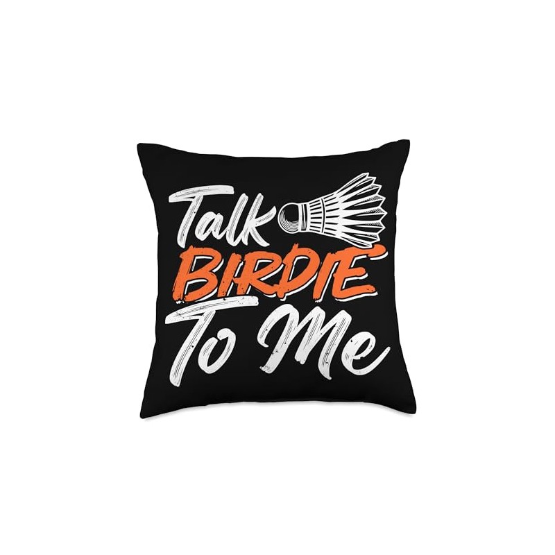 Talk Birdie To Me Throw Pillow