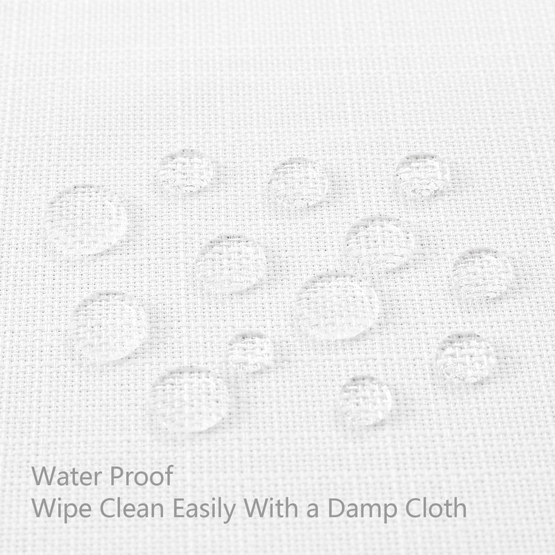 smiry Linen Table Cloth Rectangle 140x180 cm Wipe Clean Tablecloth