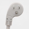 FIRMERST 1875W Low Profile Flat Plug 2Ft Extension Cord 14AWG