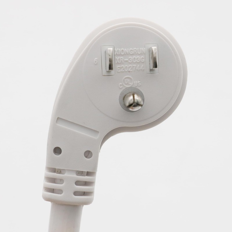 FIRMERST 1875W Low Profile Flat Plug 2Ft Extension Cord 14AWG