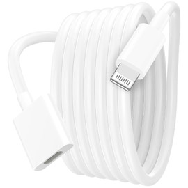 Belcompany Lightning Cable Extender Support Charge+Audio+Video+Data Transfer