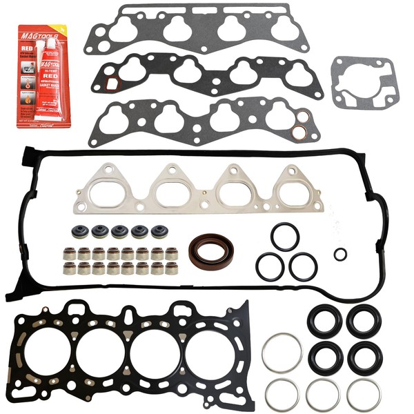 MITZONE Cylinder Head Gasket Set,Cylinder Head Gasket Bolt Set &