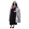 Domino Cape with Hood Dawn Taglia Unica grey