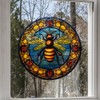 Window Stickers Bee Static Glass Clings Window Decals Animal Reusable