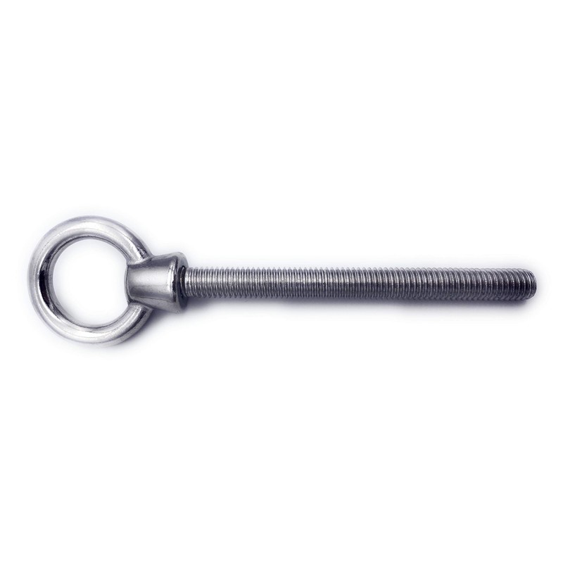Pack of 2 Eye Bolts M6 x 60 mm Eye
