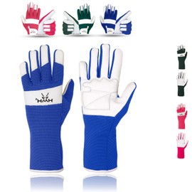 HMH Gardening Gloves for Women And Men - Garden Gloves Men with Leather Palm, Heavy Duty Rigger Work Gloves, Thorn Proof, Cleaning, Camping, Safety