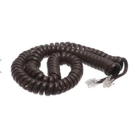 Handset Cord 15 Ft Brown