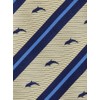 [COLORATA] Carolata Dolphin Pattern Necktie (100% Silk / Jacquard Woven),