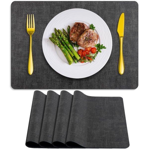 BARTHKIT Placemats Set of 4 Washable, Heat Resistant Table Placemats
