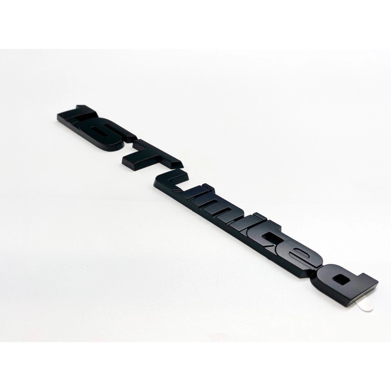 RYJOXZS Matte Black 1.6T limited Overlay Emblem Badge For Hyundai