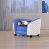 AFBKSS&BB Comfy Velvet Pet Sofa Bed for Small Cats -