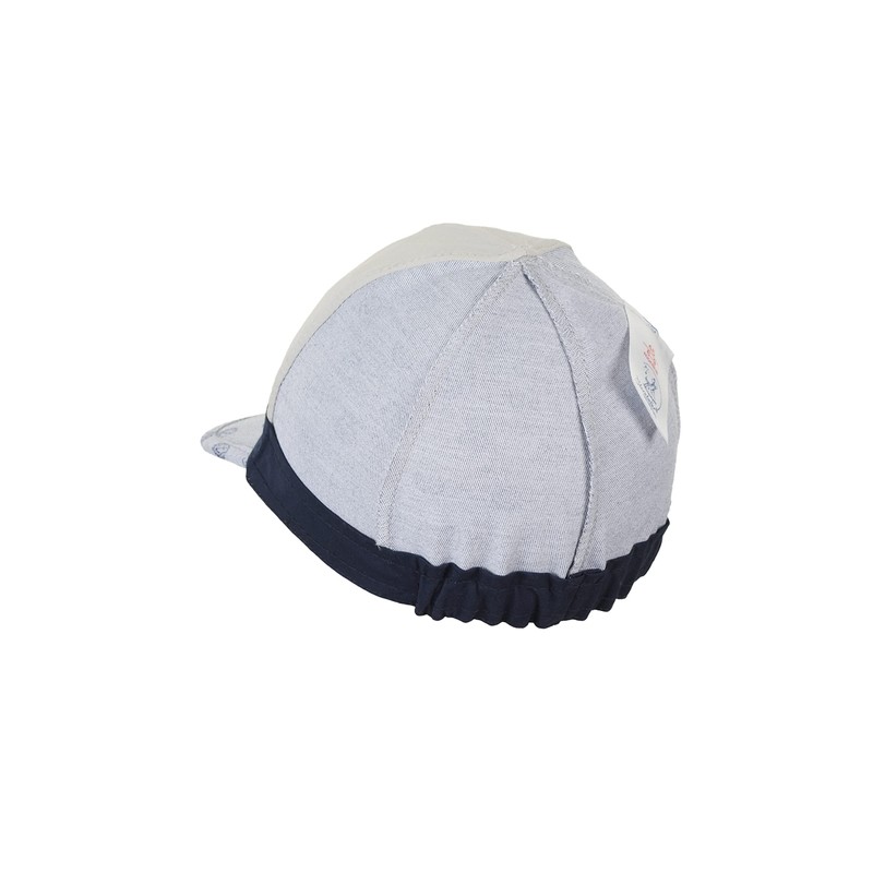 Sterntaler Unisex Children's Peaked Cap Anchor Children's Hat, light grey