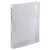 Exacompta 809471 A4 4-Rings Ring Binder - Clear