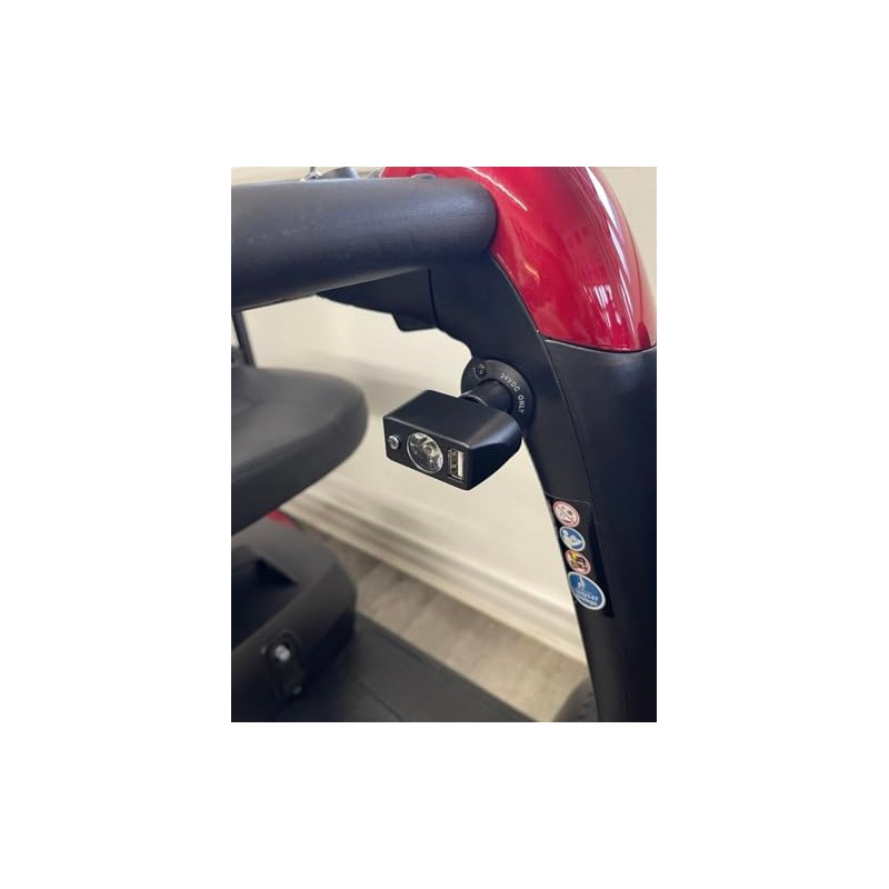 XLR USB Phone Charger with Light for Pride GoGo Colt