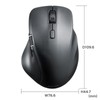 Sanwa Supply MA-BBS523BK Silent Bluetooth Mouse (with Side Wheel, 5