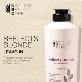 Natural Beauty Care Reflect Blonde Leave Tratamiento Cabello Rubio 300ml