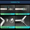 cezelux 2 Pack Hexagon Garage Light Connectors 90° L-Connector 2