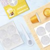 CAPMESSO Espresso Foils and Refillable Capsules Sealing Lids for Reusable