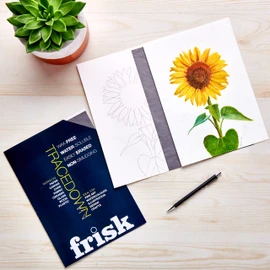 Frisk Tracedown A4, Pack of 5, Graphite