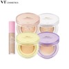 VT Cushion/Pact + Light Fit Concealer Set 2items, Cushion#$%Concealer:Cica Light Touch Mesh Pact - 21 Light Beige-03 GINGER BEIGE