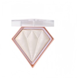 Melemando 5 Color Face Shimmer Highlighter Makeup Palette, Long Lasting Glittery Highlighter Makeup Face Luminizer(01 Pearl White)