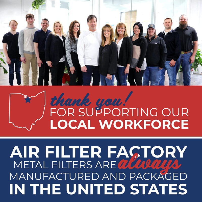 Air Filter Factory 8-1/2 Inches X 11-1/4 Inches X 3/32