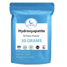 100% Pure Nano Hydroxyapatite Tooth Powder – Enamel Remineralization Support, Fluoride-Free Toothpaste Additive for Sensitivity & Cavity Defense, Pure