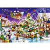 Epoch 03-092 108-Piece Jigsaw Puzzle, Peanuts Snoopy Happy Christmas, 7.2