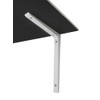 KG Wai Industrial Aluminum Shelf Bracket, 200X250, White