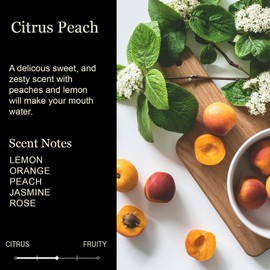 Gift for Best Friend | Best Friends are Like Fat Thighs | Funny Scented Candle Gifts for Women, Her, Bestie, BFF, Sister, Coworker on Birthday, Farewell, Christmas - Peach, Lemon, Jasmine