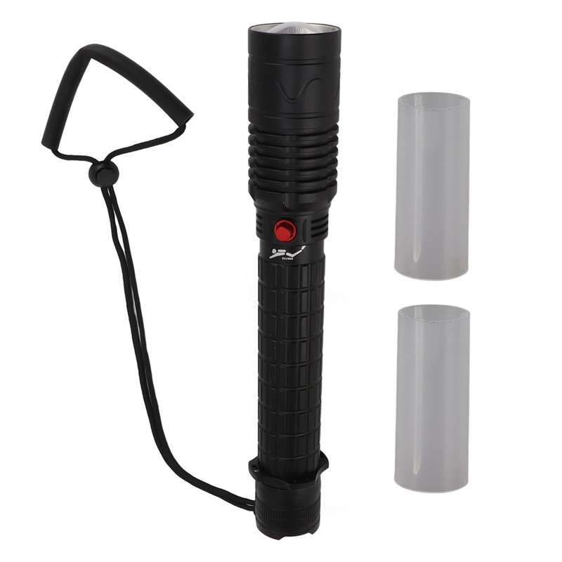 Professional Diving Flashlight with Magnetic Key Switch 3 Modes Super