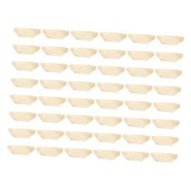 PACKOVE 150pcs Disposable Sushi Boat Plates Versatile Appetizer Holders for Creative Food Presentation for Catering Parties and Picnics Lightweight Snack Dishes