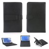 Universal Wired Type-C Slim BLACK Lightweight Stand Cover Keyboard Case
