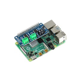 Raspberry Pi Motor Driver Board I2C IIC Interface Motor Driver HAT for Raspberry Pi - Control 2 DC Motors Simultaneously