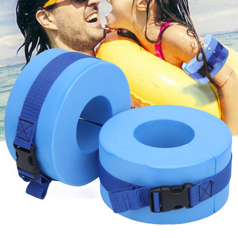 2pcs EVA Swim Cuffs Water Aerobics Float Ring Ankles Arms